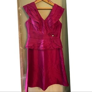 Fuchsia Pink Formal Dress